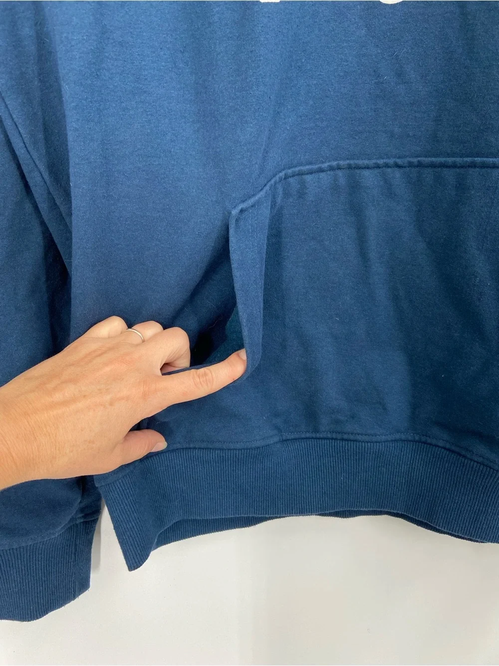 Patagonia Line Logo Ridge Uprisal Hoodie Blue Medium